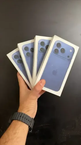 iPhone 17 Pro Max 512gb Azul - Lacrado - Loja na Savassi