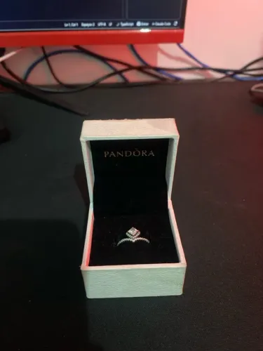 Anel Chevron Elegância Eterna Pandora