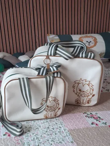 Kit 2 duas bolsas saída maternidade