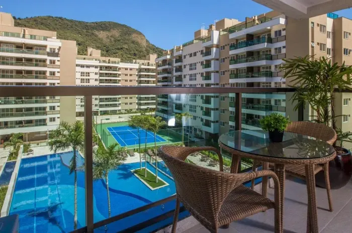 Cobertura duplex para venda tem 125 metros quadrados com 3 quartos no Pontal Oceânico/RJ