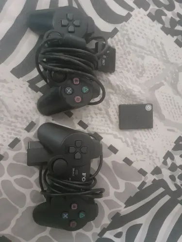 Controles de Ps2 e memoricard