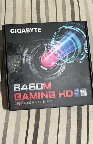 Placa mãe B460M GAMING HD zerado , tá na caixa 