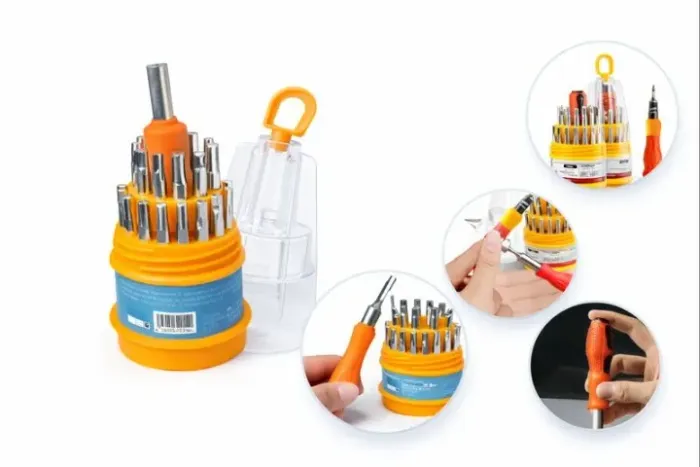Mini Kit Ferramentas Chaves Precisão Fenda Philips 30 Pontas