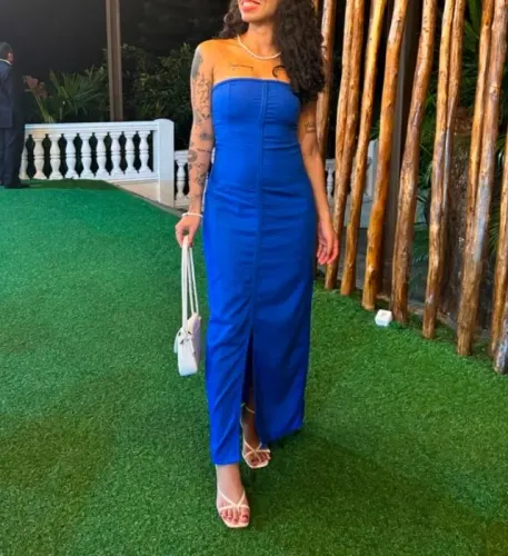Vestido azul FARM