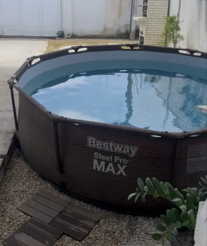 Piscina estrutural redonda bestway 4678Litros