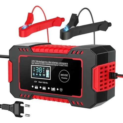 Carregador de bateria de carro e moto 12v