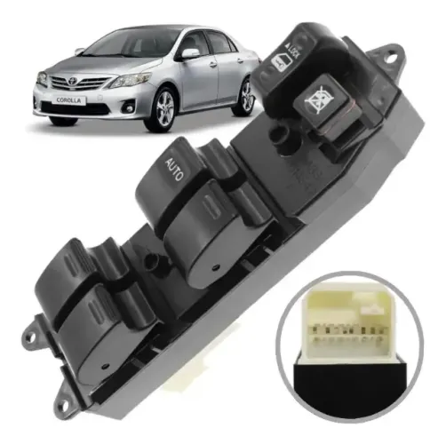 Interruptor do Vidro Toyota 18 Pinos