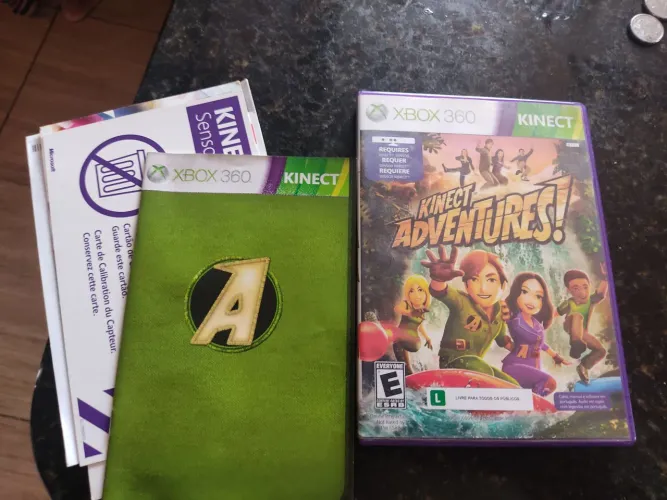 Jogo de Xbox 360 Kinect adventures