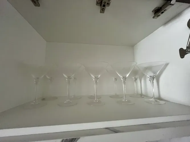 Vendo taça para Martini , são 10 unidades 50 reais cada uma. 