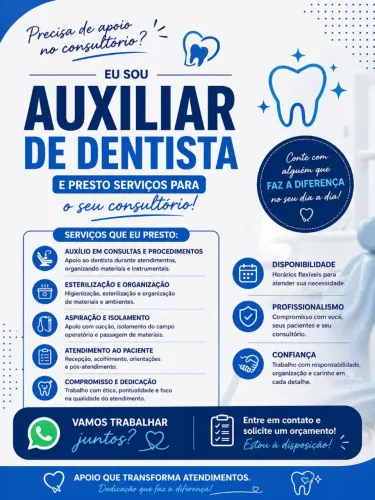 Auxiliar de dentista ?