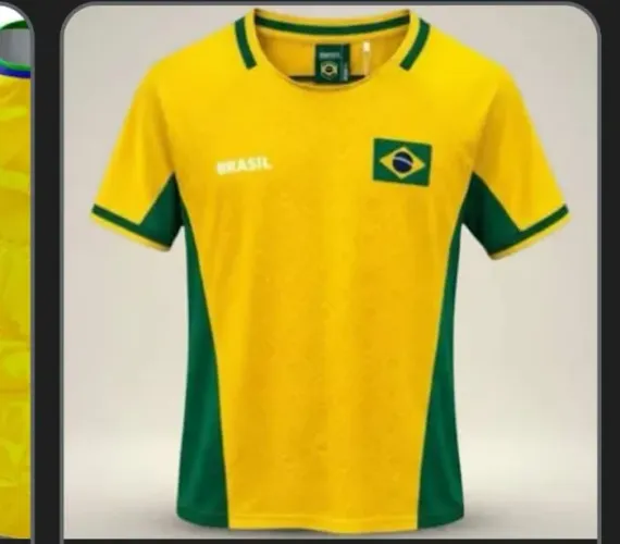 Camisas do Brasil no brechó da 7 rua sete de setembro próximo lojas Americanas