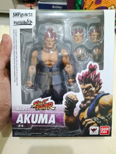 Akuma / Gouki SH Figuarts Street Fighter (Completo / Sem Caixa)