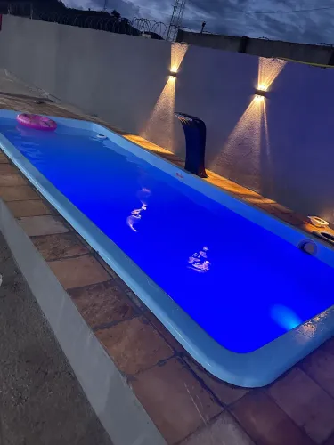 Terreno com área da laser
