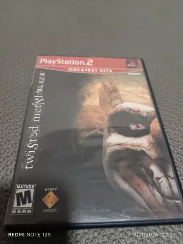Twisted Metal Black Original PS2 USADO ver descricao