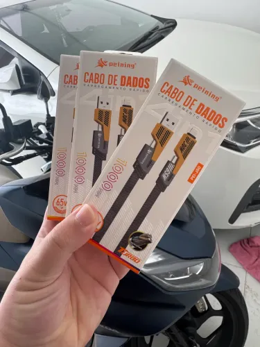  4 em 1 Turbo 1,5 Metro 65W/ PD 27W USB Tipo C Lightning Peining