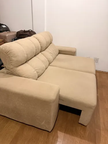 Sofá retrátil 3 lugares