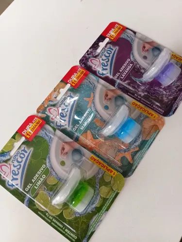 Gel sanitário Aplicação única - limão, marine e lavanda