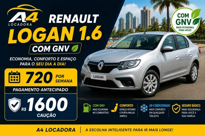 Renault Logan Zen Flex 1.6 16V 4P Mec. 2020