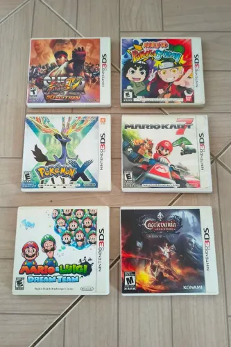 Jogos de Nintendo 3ds (valores na descrição) 