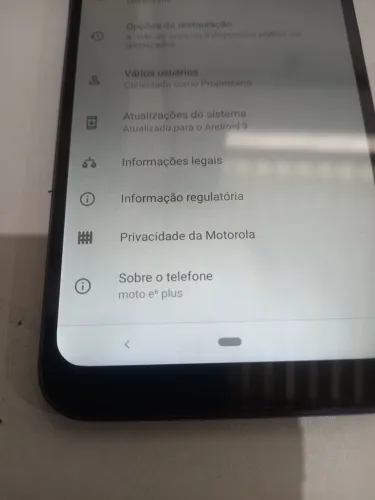 Celular Moto E6 plus