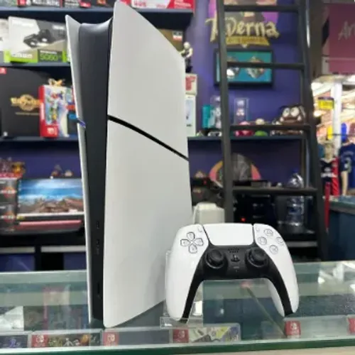 CONSOLE PLAYSTATION 5 SLIM DIGITAL COM 1 CONTROLE