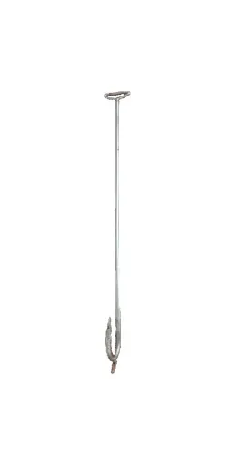 Bicheiro de Pesca Profissional e Reforçado-1m-100% Aço Inox Maciço-Retirar Ingá/Niterói/RJ