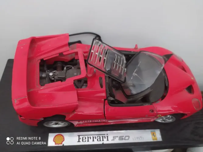 Ferrari F50 miniatura vendo ou troco 