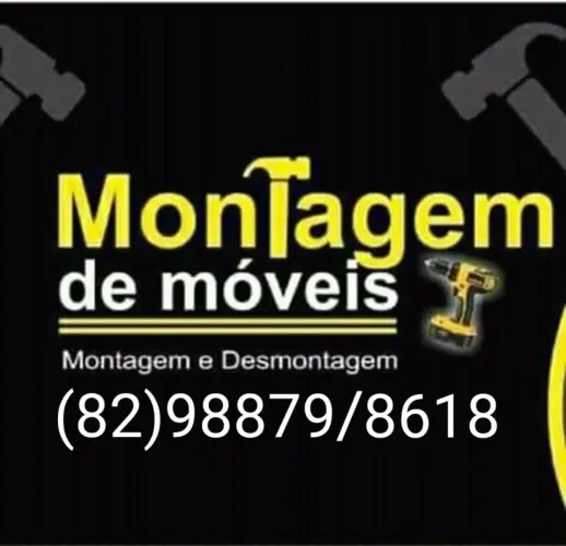 Montador de móveis aceita cartão 
