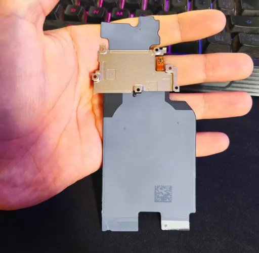 Flex Módulo Indução e Antena NFC Original Samsung Galaxy S23 FE Retirado Semi Novo
