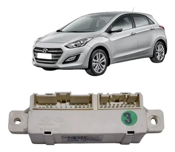 Módulo Central Trava Elétrica Hyundai I30 2012 Uzad0