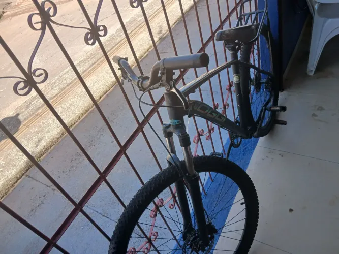 Uma bicicleta