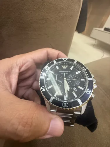 Relógio Emporio Armani Prata