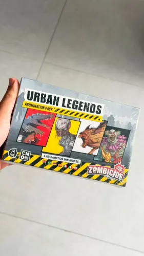 Zombicide Lendas Urbanas - Pacote de Abominações