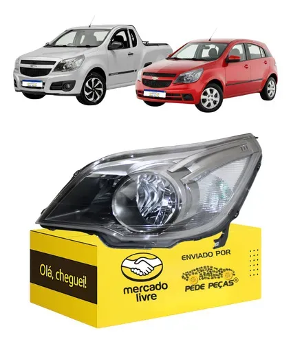 Farol Montana Agile 2010 11 12 13 14 15 16 17 18 A 2021 L.e Esquerdo/motorista