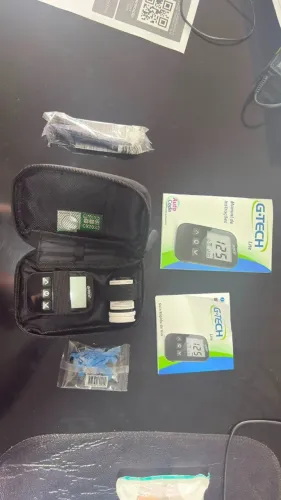 Medidor de Glicose completo G TECH