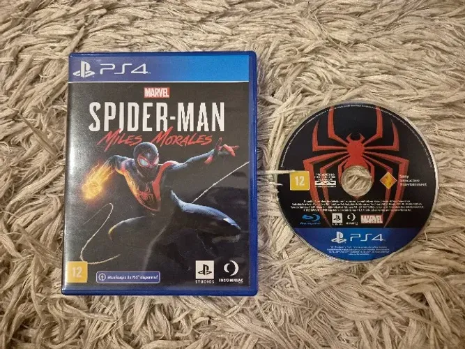 Spider-Man Miles Morales PS4 - Mídia Física Original