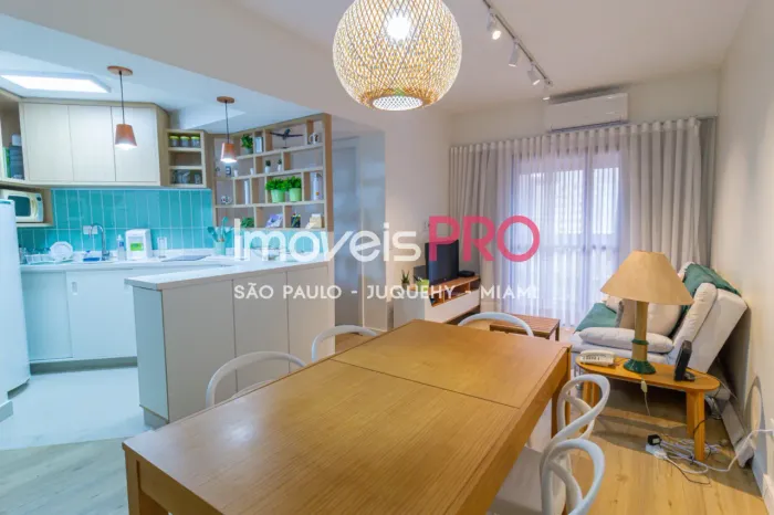 Apartamento para locação na Vila Nova Conceição - 45m² | Completo e com serviços!