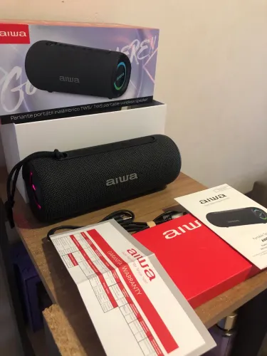 Caixa de som portátil AIWA ORIGINAL PROMOÇÃO