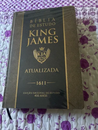 BIBLIA DE ESTUDO KING JAMES ATUALIZADA NOVA 1611