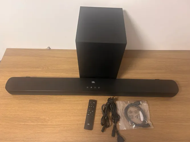 JBL, Soundbar, Bluetooth, Cinema SB180, 2.1 Canais, Subwoofer de 6,5" Sem Fio