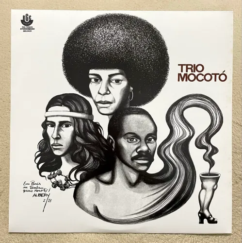 LP Trio Mocotó 1973 Reedição Polysom Vinil Samba MPB