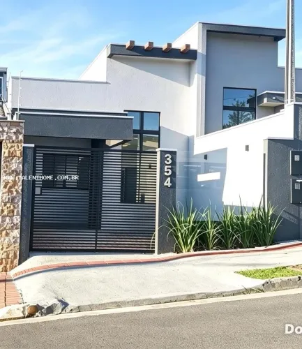 Casa para Venda em Londrina, Brasília, 3 dormitórios, 1 suíte, 2 banheiros, 1 vaga