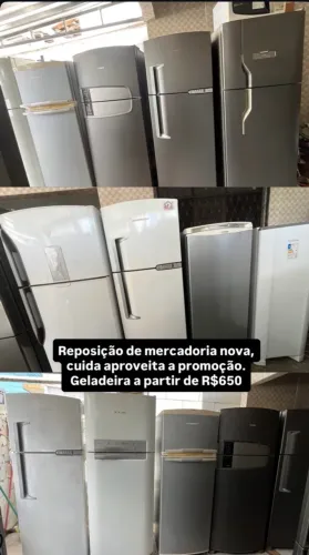 Geladeira a partir de R$650