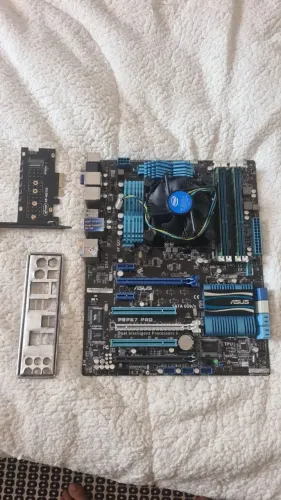 Vende-se kit placa mãe Asus 1155