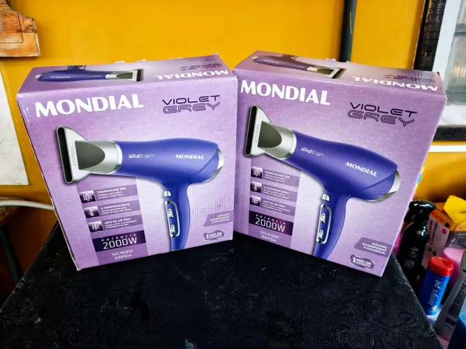 MONDIAL Secador de Cabelos, Lilás 2000W, 110V