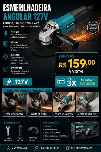 Esmerilhadeira lixadeira