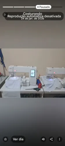 Máquina de bordar janome 