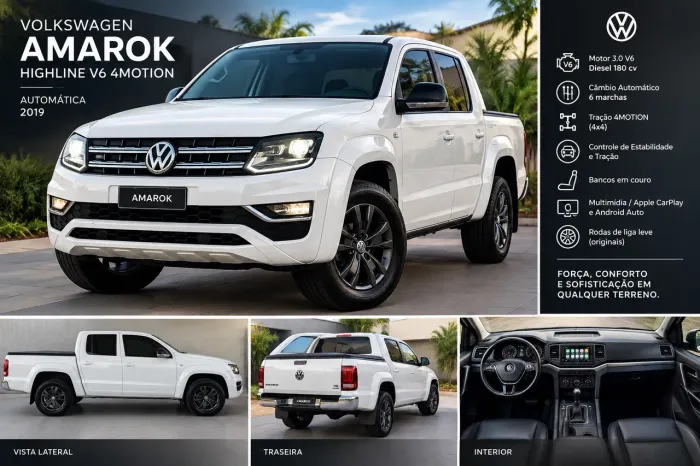 Volkswagen Amarok High.cd 2.0 16V TDI 4X4 Dies. AUT 2019