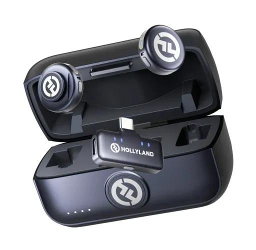 Hollyland Lark M3 - Combo Tipo C - Microfone Lançamento