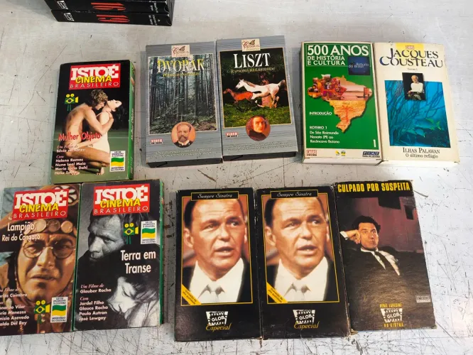 Lote fita VHS globo especial videoteca  ,/antigo/ usada